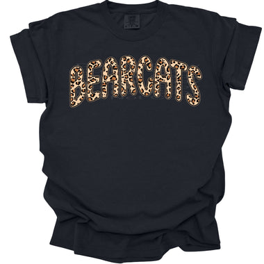 Bearcats Leopard Print Mascot DTF Transfer (E)