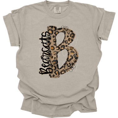 Bearcats Leopard Initial DTF Transfer (KI)