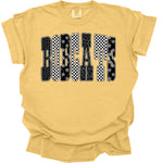Bobcats with Leopard Check Stars DTF Transfer (E)