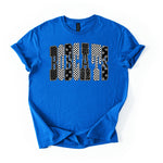 Bobcats with Leopard Check Stars DTF Transfer (E)