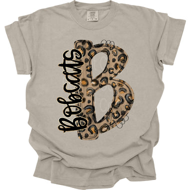 Bobcats Leopard Initial DTF Transfer (KI)