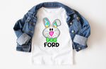 Custom Listing for Boy Bunny Head DTF Transfer (leave name in the note)
