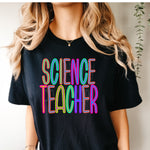 Bright Science Teacher DTF Transfer