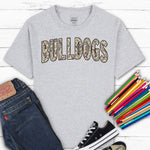 Bulldogs Camo DTF Transfer (E)