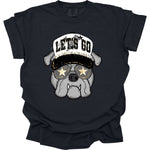 Bulldog Trucker Mascot DTF Transfer (E)