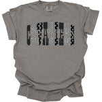 Cavaliers with Leopard Check Stars DTF Transfer (E)