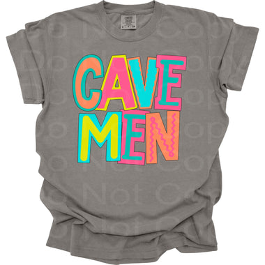 Cavemen Moodle Mascot DTF Transfer (S&G)