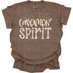 Cavemen Spirit Neutral Mascot DTF Transfer (S&G)