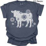 Check Cow Single Color Screen P79