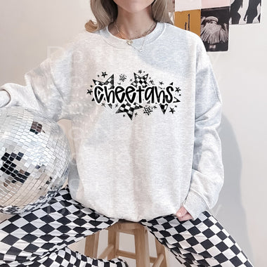 Cheetahs Check Star Mascot DTF Transfer (E)