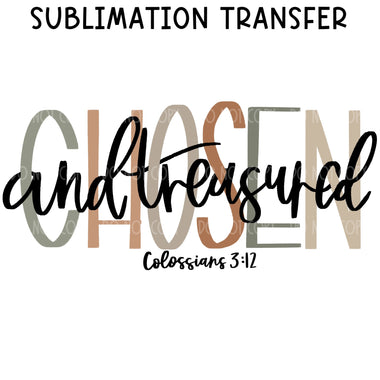 Chosen Sublimation Transfer