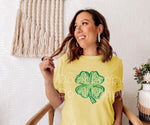Green Clover DTF Transfer