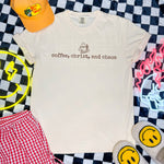 Coffee Christ and Chaos DTF Transfer (LD)