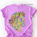 Jesus Colorful Silhouette DTF Transfer