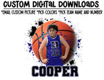 Custom Basketball Digital Download