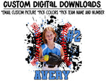 Custom Softball Digital Download