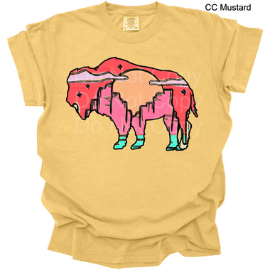 Desert Buffalo DTF Transfer (KD)
