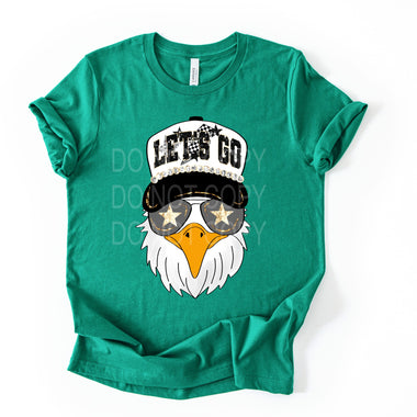 Eagles Trucker Mascot DTF Transfer (E)