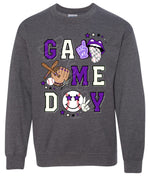 GameDay Purple Baseball DTF Transfer