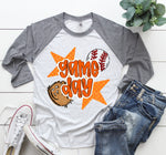 Gameday Baseball Orange DTF Transfer