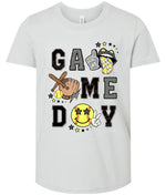 GameDay Black Softball DTF Transfer