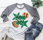 Gameday Softball Dark Green DTF Transfer