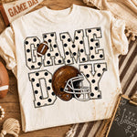 Polka Dot Game Day Football DTF Transfer (E)