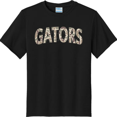 Gators Camo Arch Mascot DTF Transfer (E)