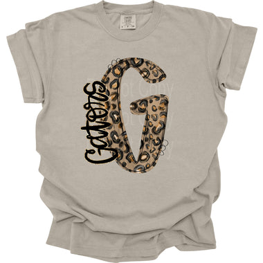 Gators Leopard Initial DTF Transfer (KI)