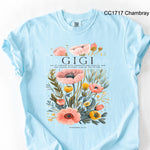 Gigi Poppy Flowers DTF Transfer