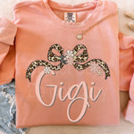 Gigi with Leopard Bow DTF Transfer