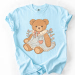 Girl Teddy Bear DTF Transfer (SD)