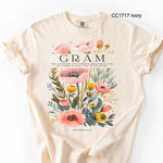 Gram Poppy Flowers DTF Transfer