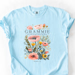 Grammie Poppy Flowers DTF Transfer