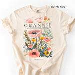 Grannie Poppy Flowers DTF Transfer