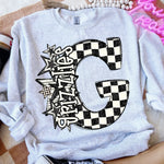 Grizzlies Big Check Mascot DTF Transfer (CS)