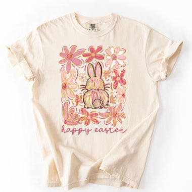 Happy Easter DTF Transfer