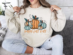 Happy Fall 5 pumpkins DTF Transfer