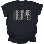 Hornets with Leopard Check Stars DTF Transfer (E)