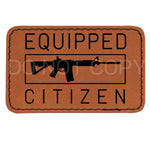 Equipped Citizen Leather Patches *Patch Only*