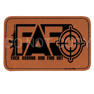 FAFO Leather Patches *Patch Only*