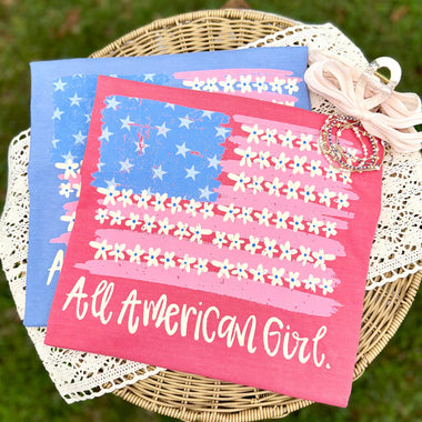 All American Girl DTF Transfer (CC)