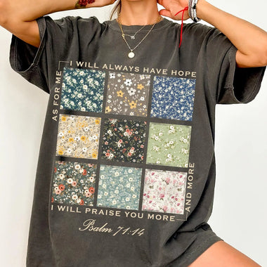 I will always have hope floral vintage Wholesale Tee