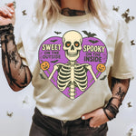 Sweet on the outside Spooky on the Inside Wholesale Tee