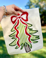 Seersucker Christmas Tree Wholesale Tee