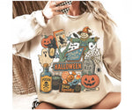 Halloween Collage Wholesale Sweatshirt