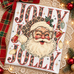 Jolly Santa Leopard Wholesale Tee