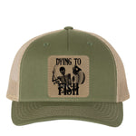 Dying to Fish Leather Patches *Patch Only*