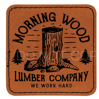 Morning Wood Leather Patches *Patch Only*