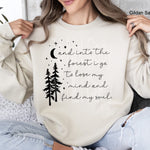 Into the Forest Single Color Screen V149